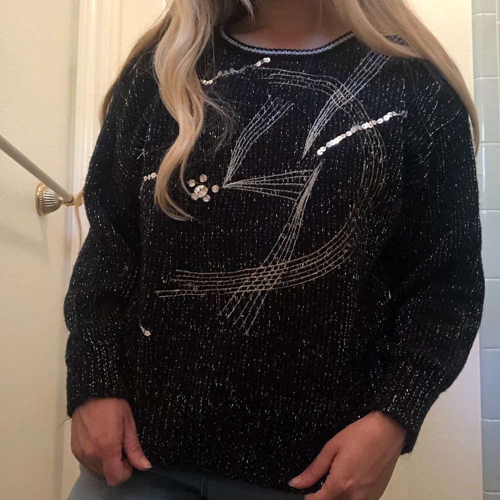 star crossed vintage sweater